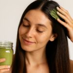 Cuidado capilar te matcha