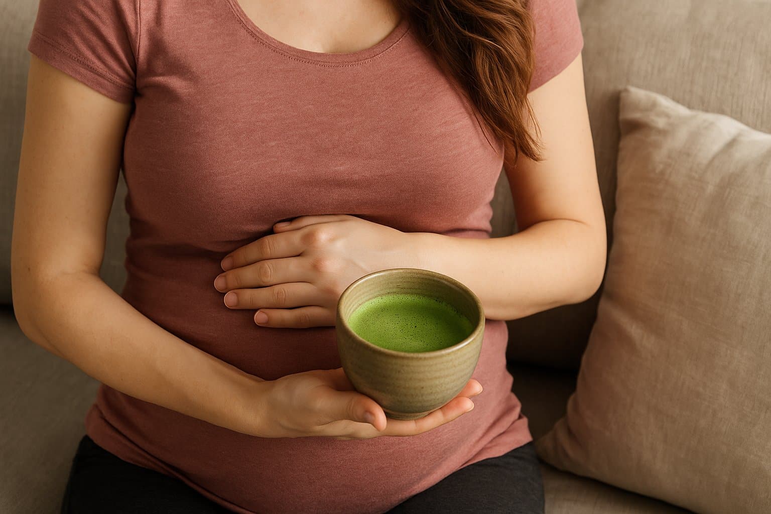Matcha en el embarazo