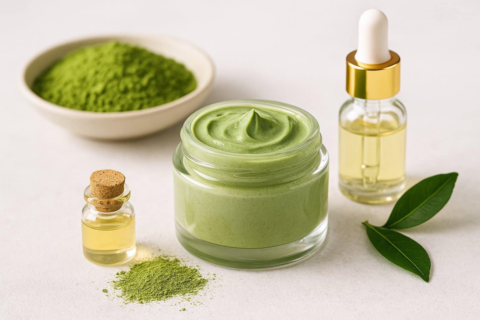 productos antiedad con matcha