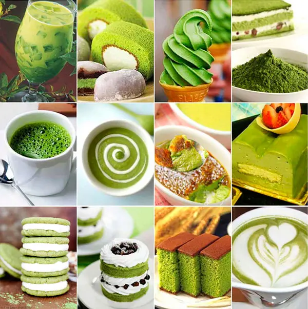 Recetas con té matcha