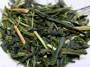 Aracha, primera fase de la elaboración del té matcha